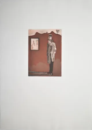 Incisione Doig - House of paintings (Haus der Bilder)