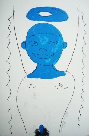 Litografia Dokoupil - Petit angle 2