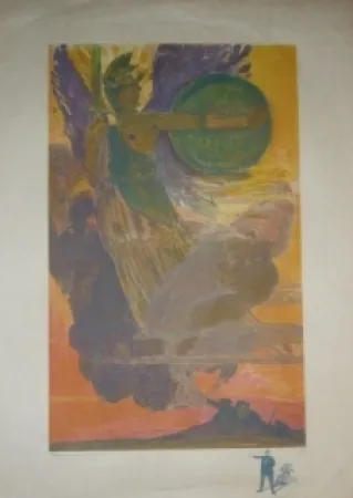 Litografia Domergue - Sans titre