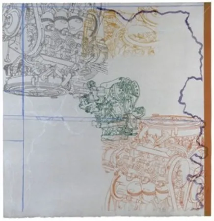 Acquatinta Dona - Steps Into The Elastic Gate II	