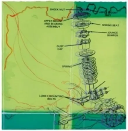 Acquatinta Dona - Steps Into The Elastic Gate III	