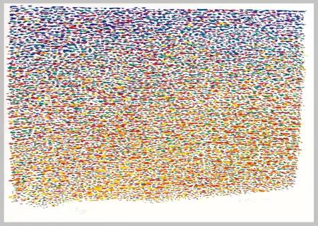 Litografia Dorazio - Composition