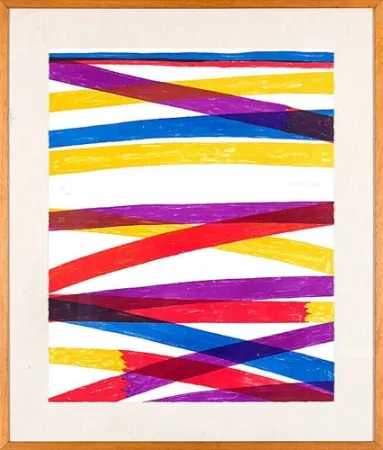 Litografia Dorazio - Composition