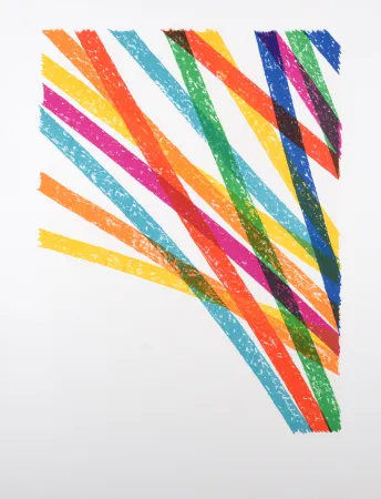 Litografia Dorazio - Composition (#D)