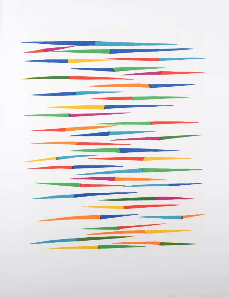 Litografia Dorazio - Composition (#G)