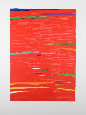 Litografia Dorazio - Composition (#H)