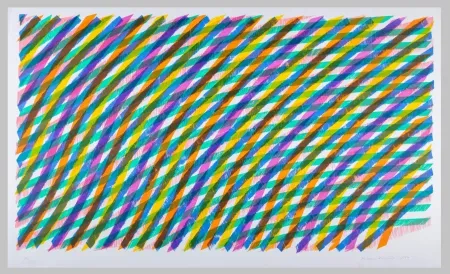 Litografia Dorazio - Composizione