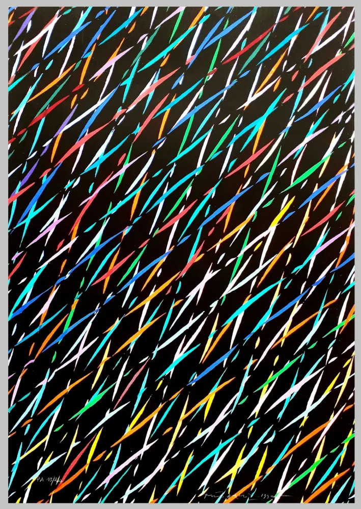 Serigrafia Dorazio - Composizione