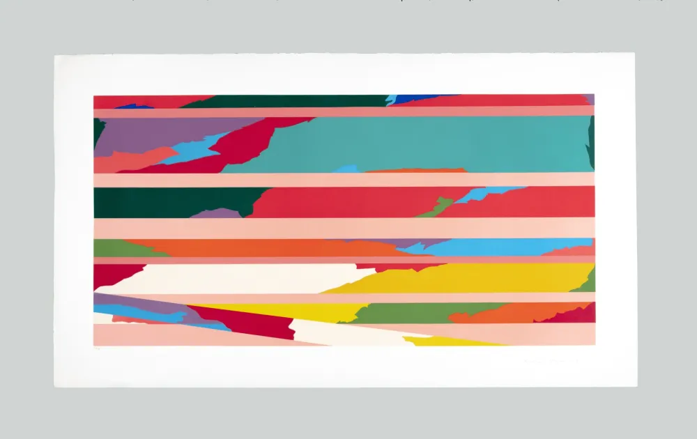 Serigrafia Dorazio - Composizione