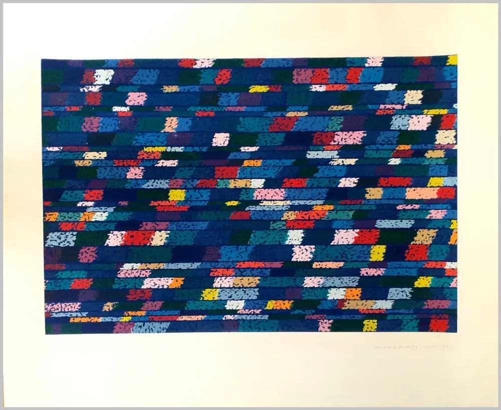 Serigrafia Dorazio - Composizione