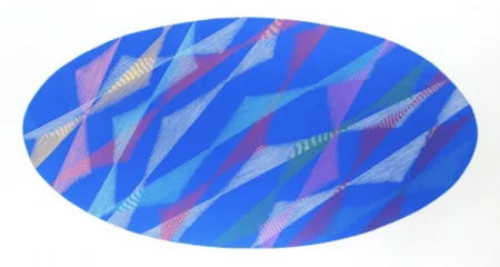Multiplo Dorazio - Ellisse blu