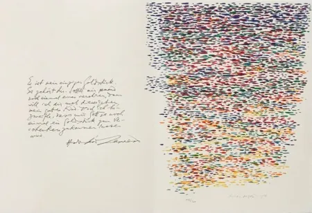 Litografia Dorazio - Erker-Treffen 3 