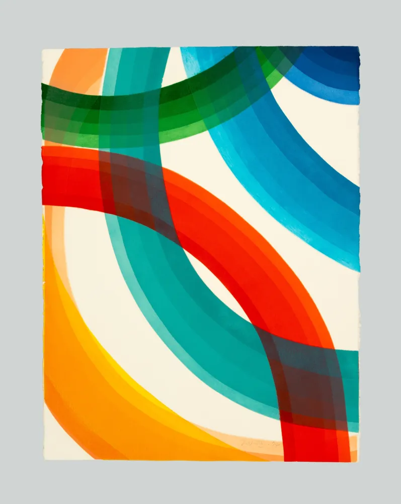 Acquatinta Dorazio - Europa Unita, Francia