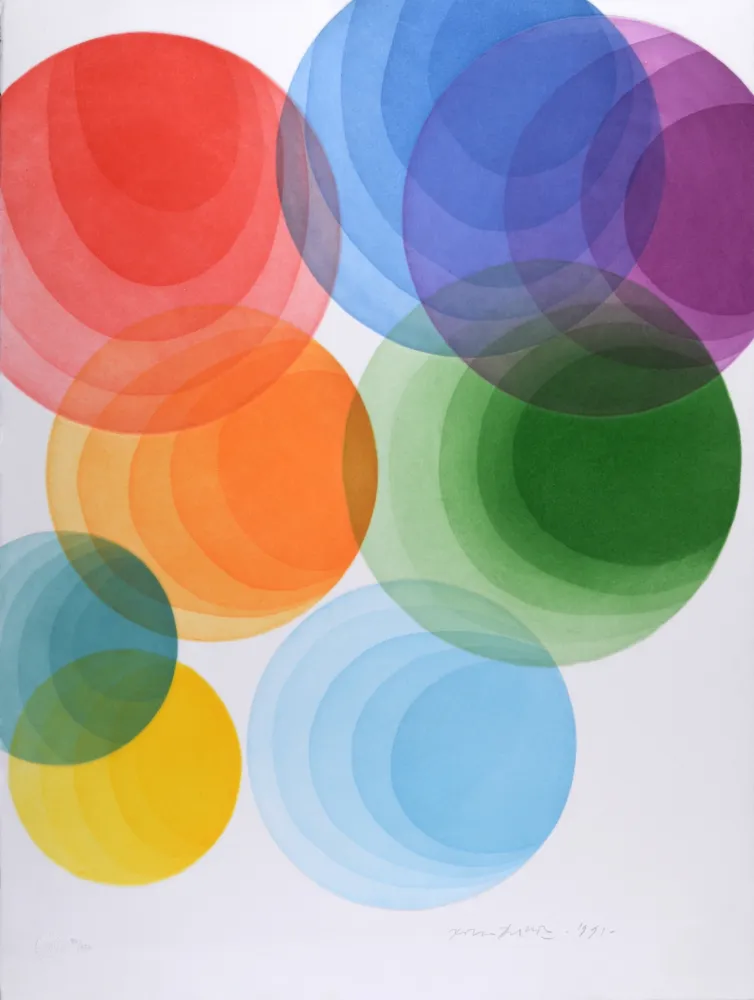 Acquaforte Dorazio - Europa Unita - Italia, 1991 - Hand-signed