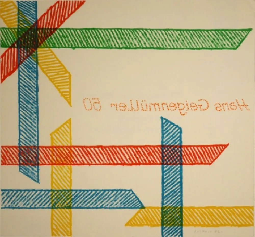 Litografia Dorazio - Hans Geigenmüller 50