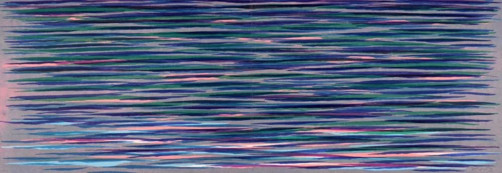 Litografia Dorazio - Kokkora (#1), 1987 - Hand-signed, Not numbered