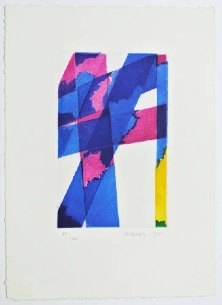 Acquaforte E Acquatinta Dorazio - Senza titolo