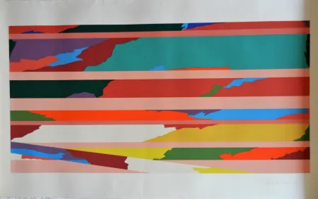 Serigrafia Dorazio - Senza titolo