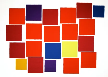 Litografia Dorazio - Untitled