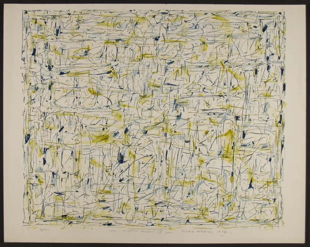 Litografia Dorazio - Untitled