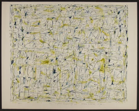 Litografia Dorazio - Untitled