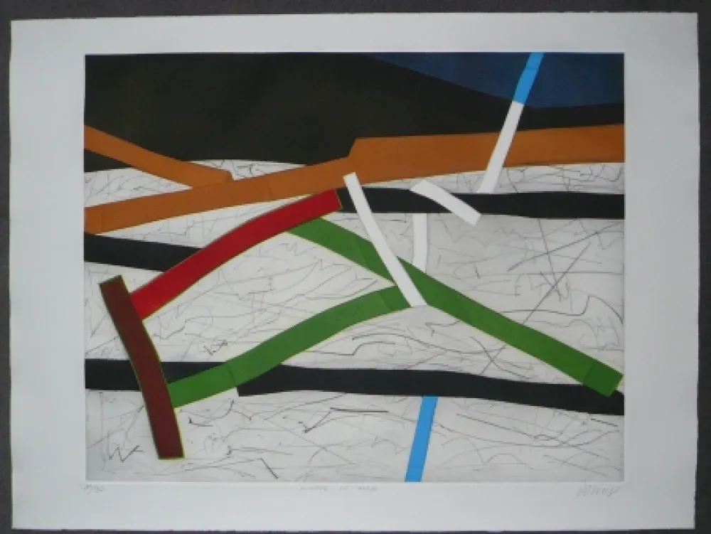 Acquaforte E Acquatinta Dorny - Lumière du nord