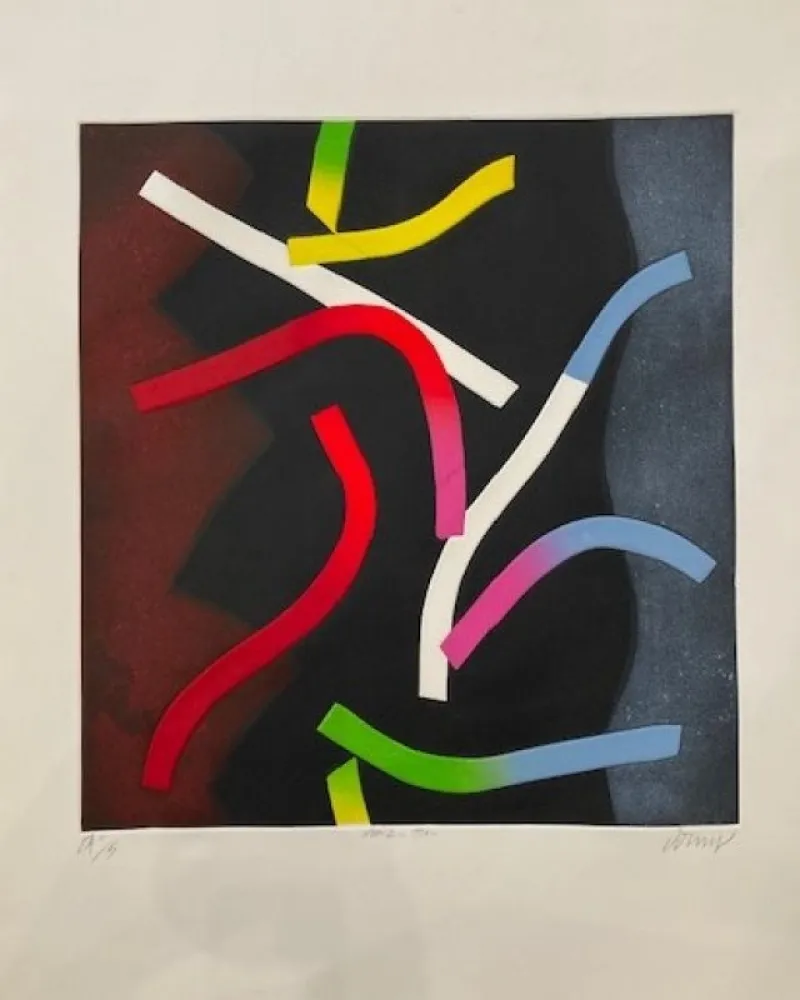 Acquatinta Dorny - Néons II 