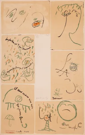 Acquaforte Dotremont - Litho-mots