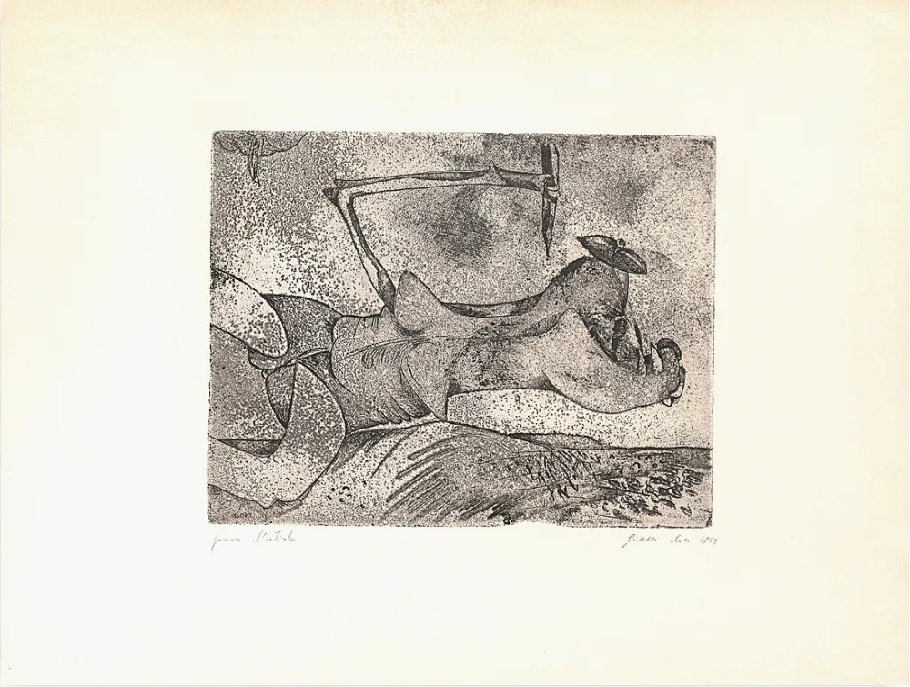 Acquaforte E Acquatinta Dova  - Senza titolo