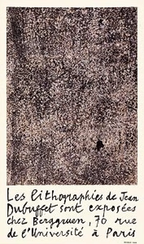 Litografia Dubuffet - Berggruen