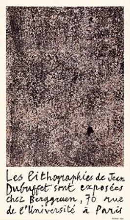 Litografia Dubuffet - Berggruen