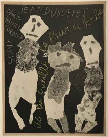 Litografia Dubuffet - Chez Daniel Cordier