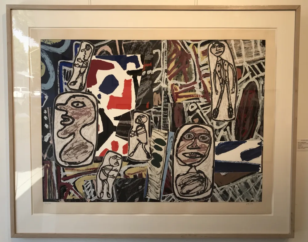 Serigrafia Dubuffet - Faits Memorables I