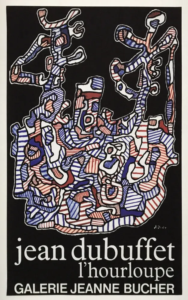 Serigrafia Dubuffet - Galerie Jeanne Bucher