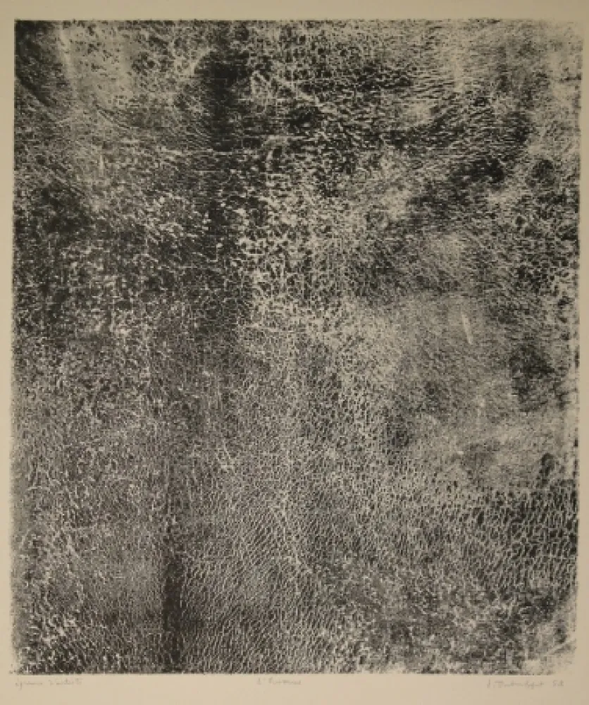 Litografia Dubuffet - L’humus - Le Preneur d’empreintes