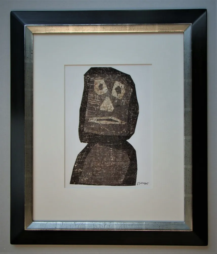 Litografia Dubuffet - Personnage