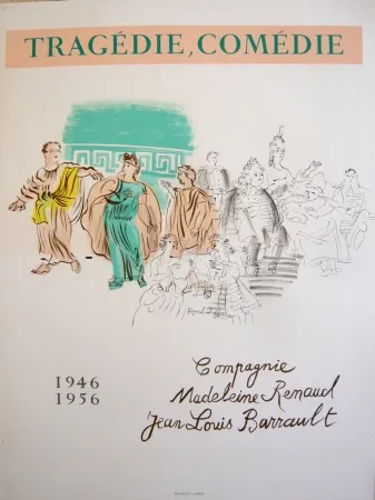 Manifesti Dufy - Affiche Tragédie Comédie 