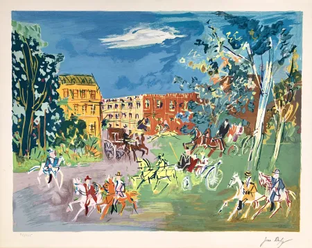 Litografia Dufy - La Promenade