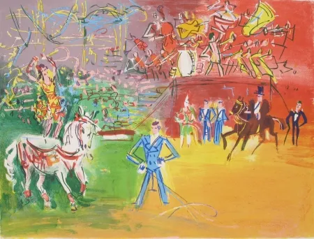 Litografia Dufy - Le Cirque