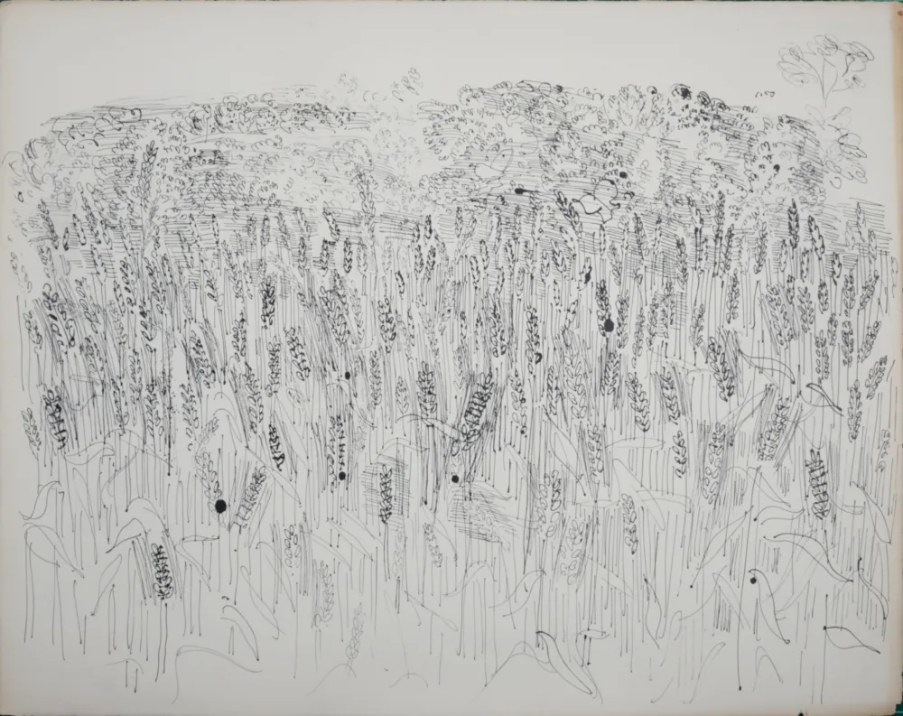 Litografia Dufy - Les Blés, 1933