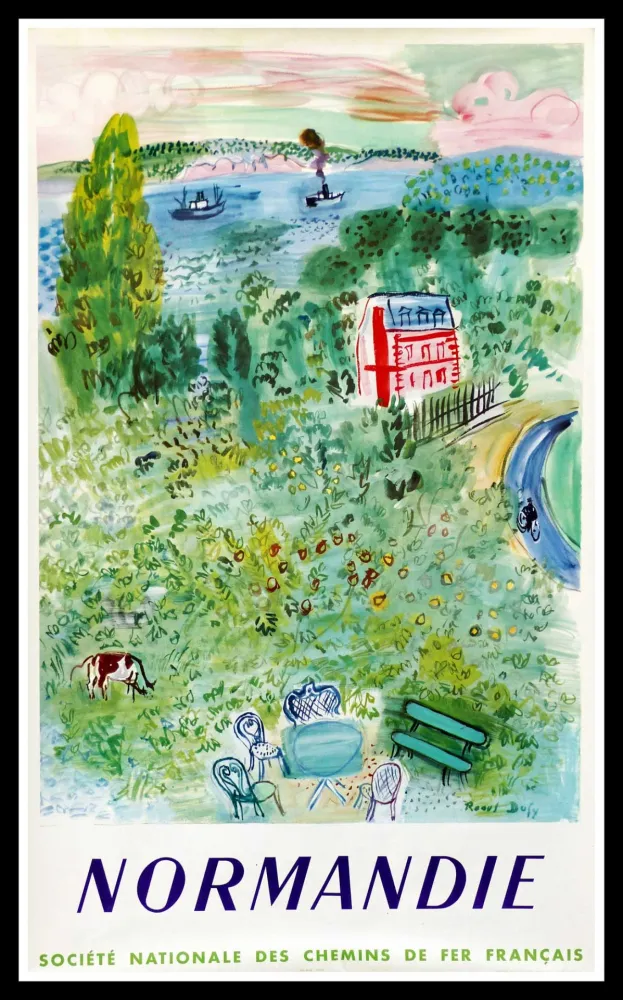Litografia Dufy - NORMANDIE
