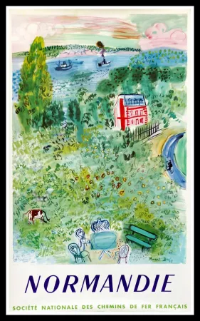 Litografia Dufy - NORMANDIE