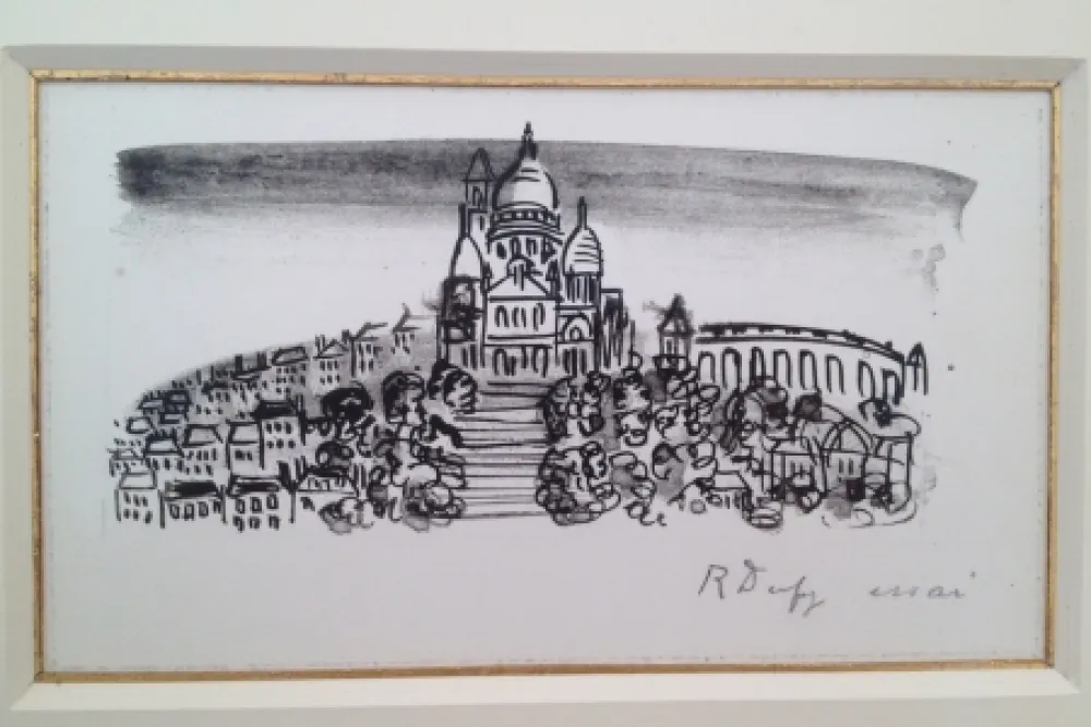 Litografia Dufy - Sacre Coeur
