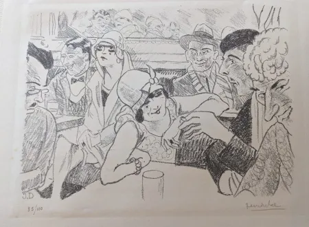 Litografia Dulac - Initiation