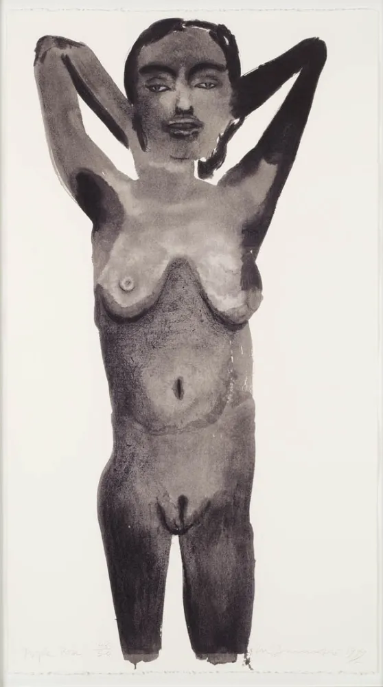 Litografia Dumas - Purple Pose