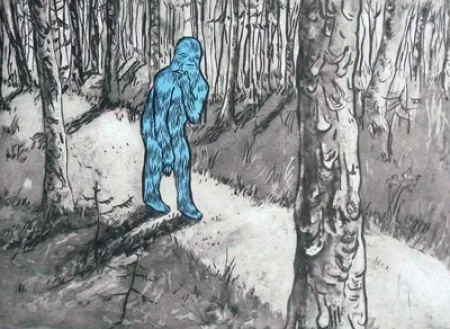 Acquaforte E Acquatinta Düne - Garberg