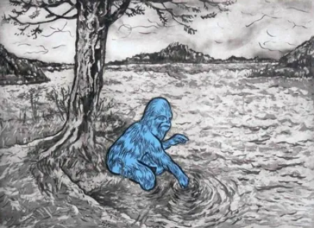 Acquaforte E Acquatinta Düne - Spjutmo