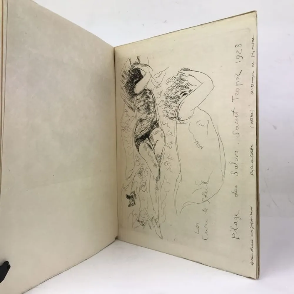 Incisione Dunoyer De Segonzac - La Treille muscate. Eaux-fortes par André Dunoyer de Segonzac.