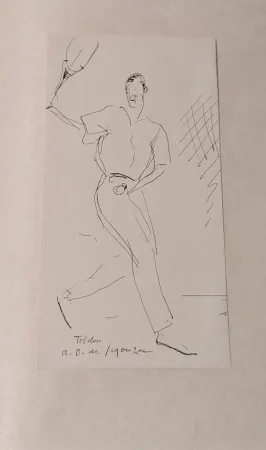 Incisione Dunoyer De Segonzac - Le Sport. Eaux fortes, dessins et croquis par André Dunoyer de Segonzac.