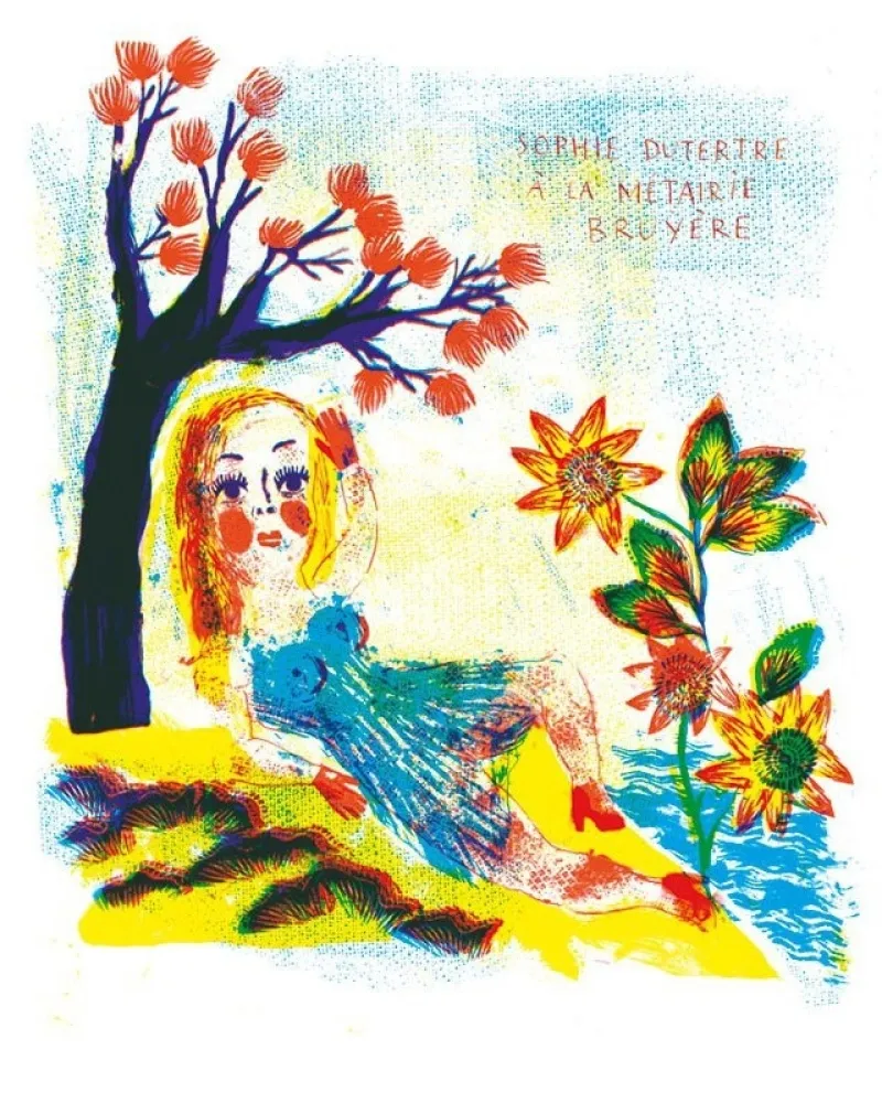 Litografia Dutertre - Sophie Dutertre à la Métairie Bruyère